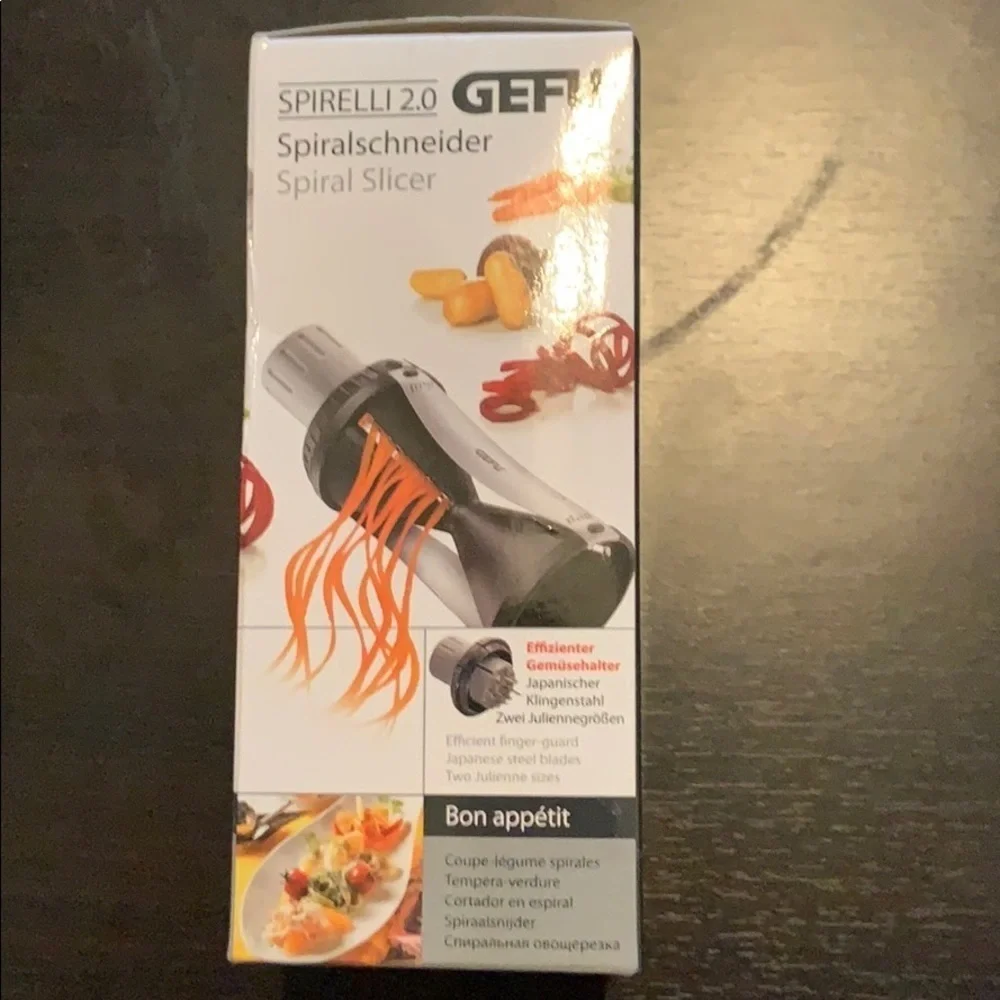 Vegetable Spiral Slicer Attachable Finger Guard